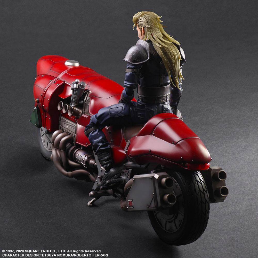 Final Fantasy VII Remake Play Arts Kai Action Figure & Vehicle Roche & Bike - Action Figures - Square Enix - Hobby Figures UK