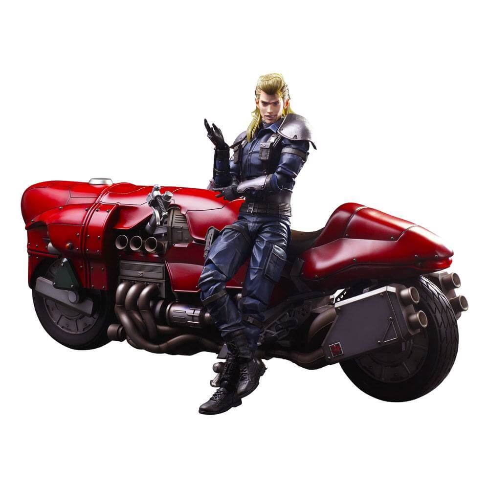 Final Fantasy VII Remake Play Arts Kai Action Figure & Vehicle Roche & Bike - Action Figures - Square Enix - Hobby Figures UK