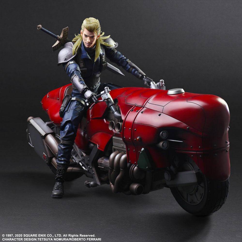 Final Fantasy VII Remake Play Arts Kai Action Figure & Vehicle Roche & Bike - Action Figures - Square Enix - Hobby Figures UK