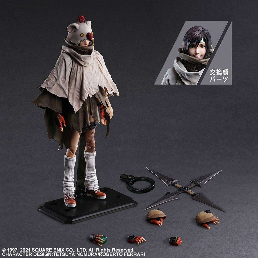 Final Fantasy VII Remake Play Arts Kai Action Figure Yuffie Kisaragi 26cm - Action Figures - Square Enix - Hobby Figures UK