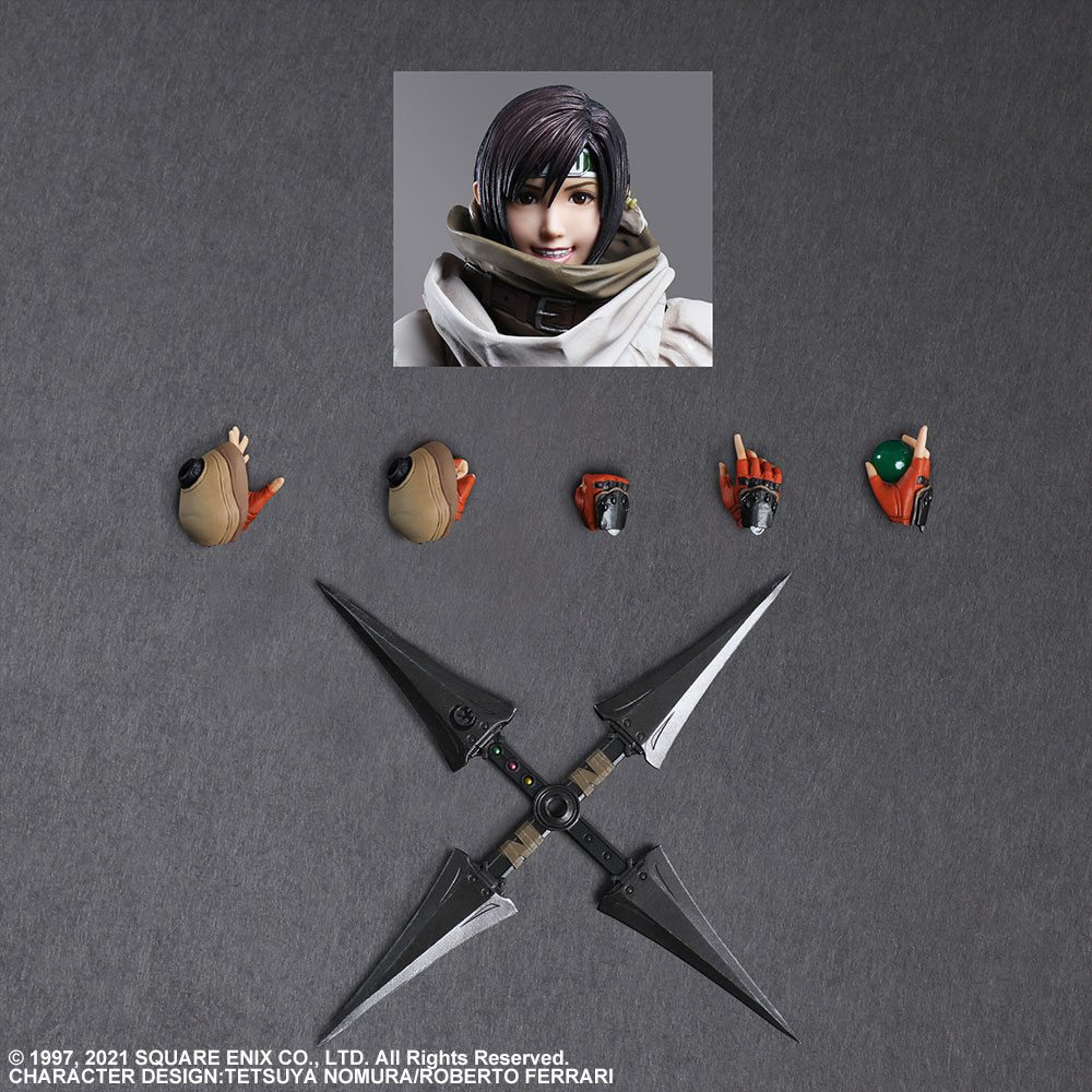 Final Fantasy VII Remake Play Arts Kai Action Figure Yuffie Kisaragi 26cm - Action Figures - Square Enix - Hobby Figures UK