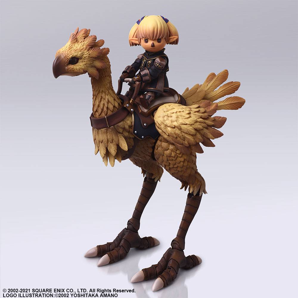 Final Fantasy XI Bring Arts Action Figures Shantotto & Chocobo 8 - 18cm - Action Figures - Square Enix - Hobby Figures UK