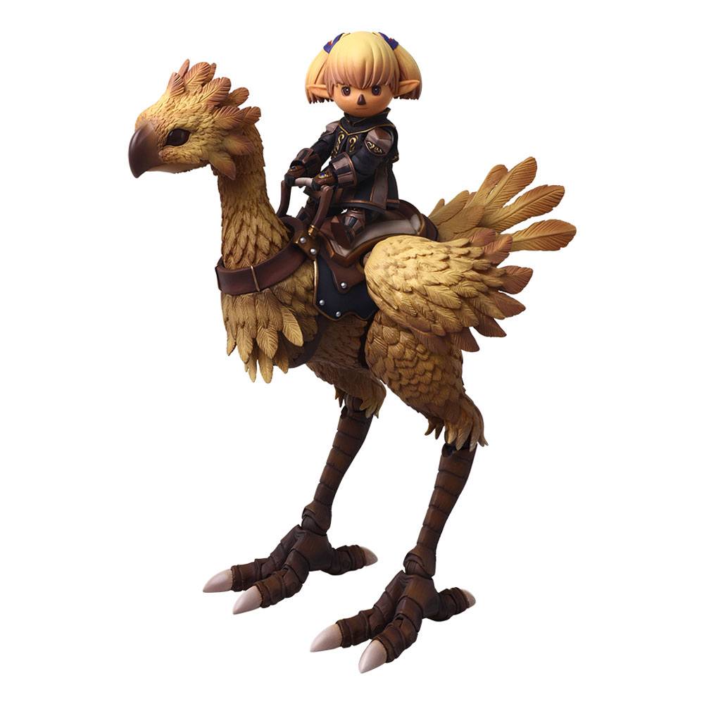 Final Fantasy XI Bring Arts Action Figures Shantotto & Chocobo 8 - 18cm - Action Figures - Square Enix - Hobby Figures UK