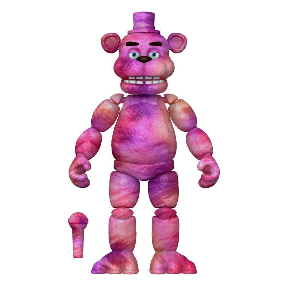 Funko Action Figure 5: Five Nights At Freddy's (FNAF) TieDye, Freddy Fazbear, Giocattolo da Collezione, Idea Regalo, Video Games Fans Funko Action Figure 5: Five Nights At Freddy's (FNAF) TieDye, Freddy Fazbear, Giocattolo da Collezione, Idea Regalo, Video Games Fans