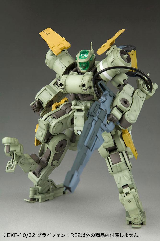 Frame Arms Fine Scale Model Kit 1/100 EXF-10/32 Greifen RE2 15cm - Model Kit - Kotobukiya - Hobby Figures UK