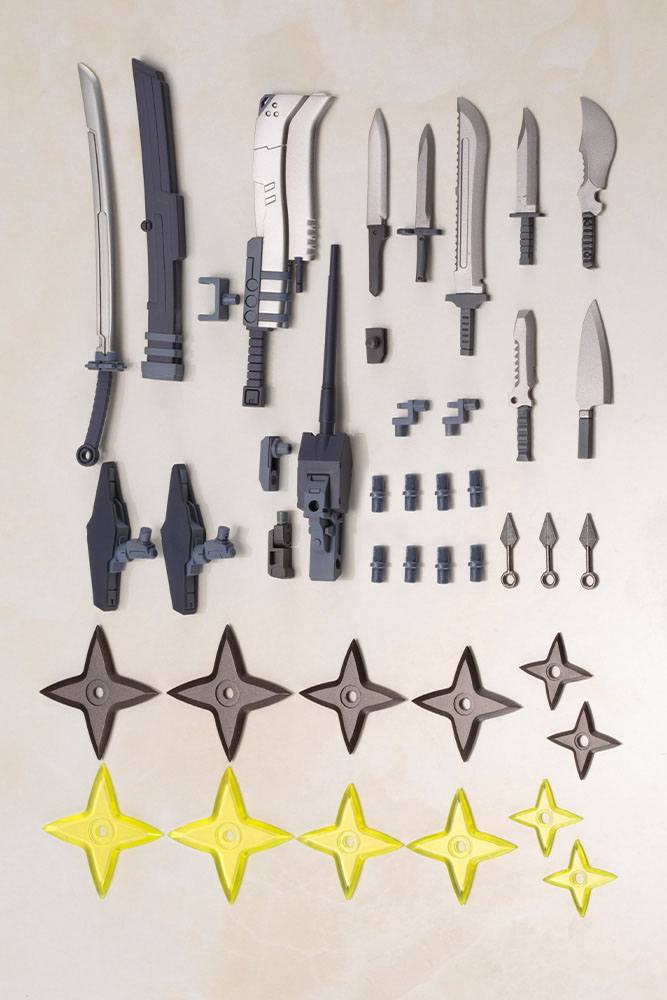 Frame Arms Girl Plastic Model Kit Jinrai Indigo Ver. 15cm - Model Kit - Kotobukiya - Hobby Figures UK