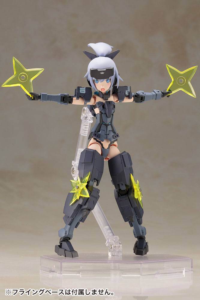 Frame Arms Girl Plastic Model Kit Jinrai Indigo Ver. 15cm - Model Kit - Kotobukiya - Hobby Figures UK