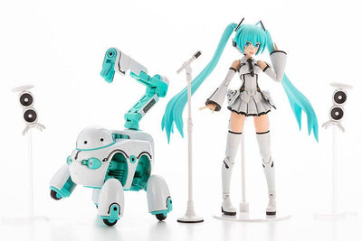 Hatsune Miku Frame Arms Girl Plastic Model Kit Music Girl Hatsune Miku (Maruttoys Ver.) & Tamotu (Miku Ver.) 15cm - Model Kit - Kotobukiya - Hobby Figures UK