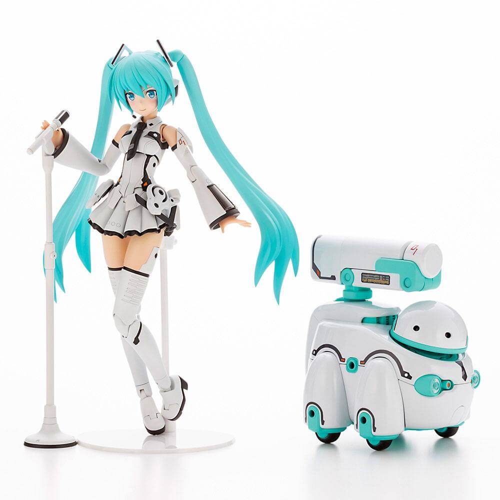 Hatsune Miku Frame Arms Girl Plastic Model Kit Music Girl Hatsune Miku (Maruttoys Ver.) & Tamotu (Miku Ver.) 15cm - Model Kit - Kotobukiya - Hobby Figures UK