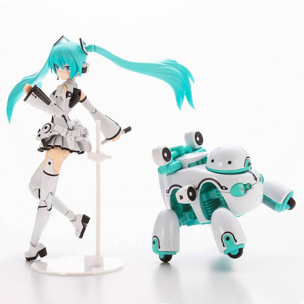 Hatsune Miku Frame Arms Girl Plastic Model Kit Music Girl Hatsune Miku (Maruttoys Ver.) & Tamotu (Miku Ver.) 15cm - Model Kit - Kotobukiya - Hobby Figures UK