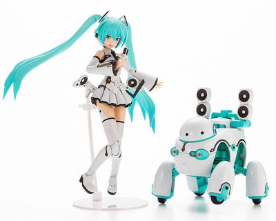 Hatsune Miku Frame Arms Girl Plastic Model Kit Music Girl Hatsune Miku (Maruttoys Ver.) & Tamotu (Miku Ver.) 15cm - Model Kit - Kotobukiya - Hobby Figures UK