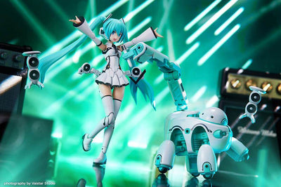 Hatsune Miku Frame Arms Girl Plastic Model Kit Music Girl Hatsune Miku (Maruttoys Ver.) & Tamotu (Miku Ver.) 15cm - Model Kit - Kotobukiya - Hobby Figures UK