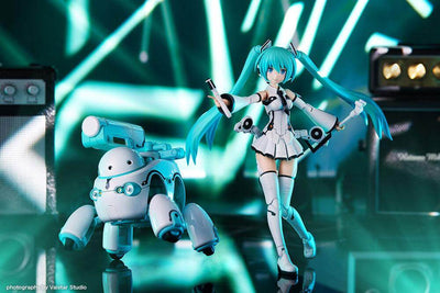 Hatsune Miku Frame Arms Girl Plastic Model Kit Music Girl Hatsune Miku (Maruttoys Ver.) & Tamotu (Miku Ver.) 15cm - Model Kit - Kotobukiya - Hobby Figures UK