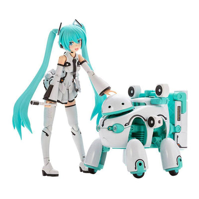Hatsune Miku Frame Arms Girl Plastic Model Kit Music Girl Hatsune Miku (Maruttoys Ver.) & Tamotu (Miku Ver.) 15cm - Model Kit - Kotobukiya - Hobby Figures UK