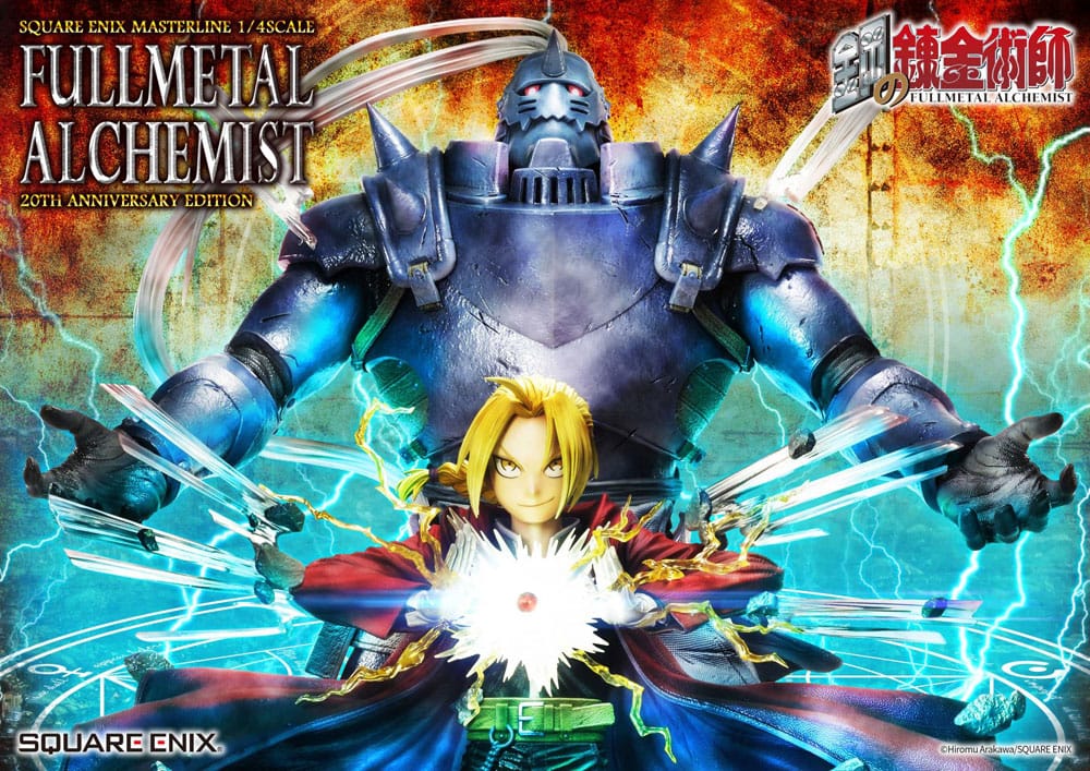 Fullmetal Alchemist Masterline Statue 1/4 Fullmetal Alchemist 20th Anniversary Edition 60cm - Scale Statue - Square-Enix - Hobby Figures UK