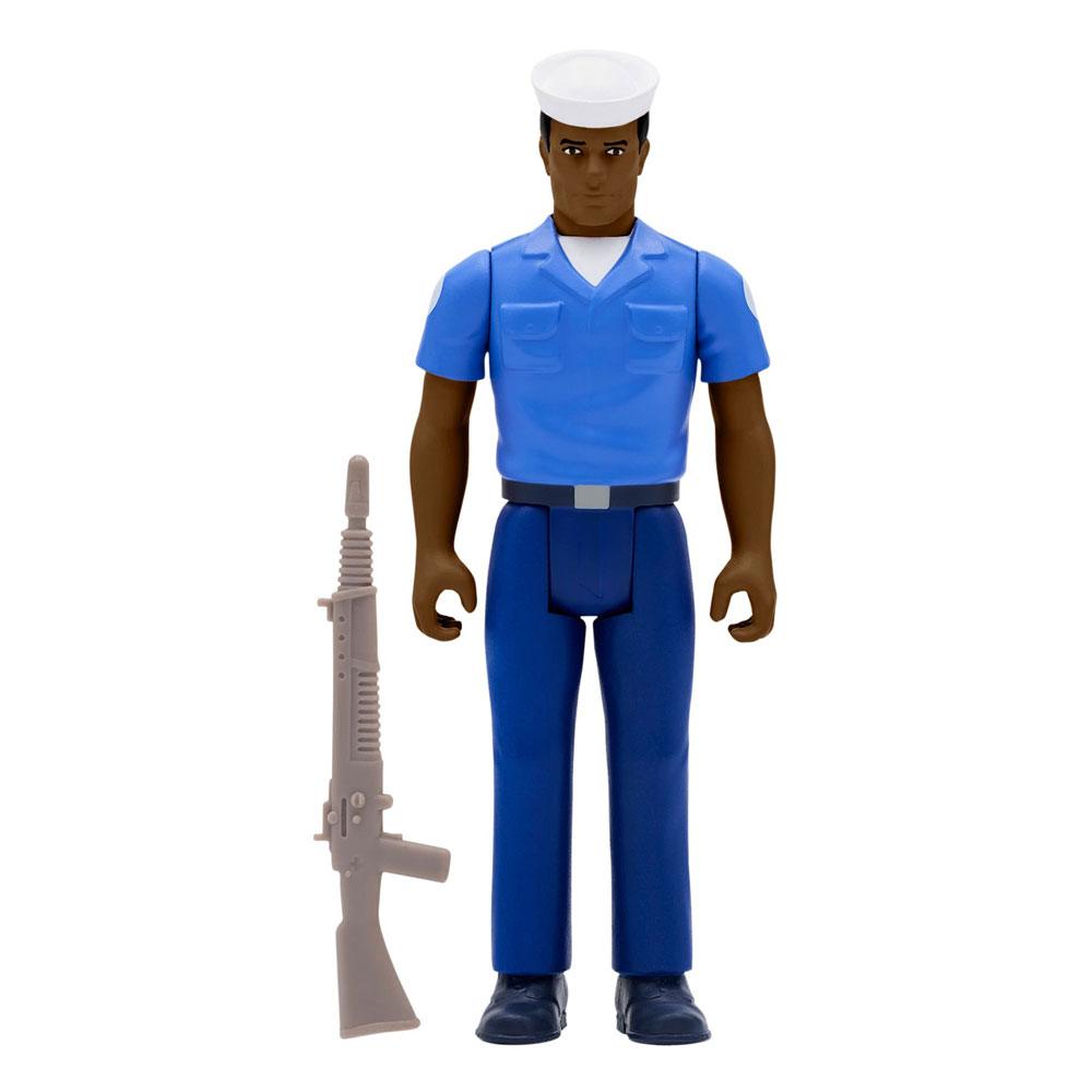 GI Joe ReAction Action Figure Blueshirt Clean (Dark Brown) Wave 2 10cm - Action Figures - Super7 - Hobby Figures UK