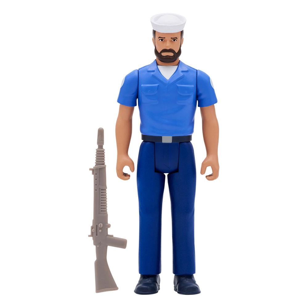 SUPER7 G.I.Joe Wave 2 – Blueshirt Bart Actionfigur (Dunkelbraun), Lizenziertes Sammlerstück