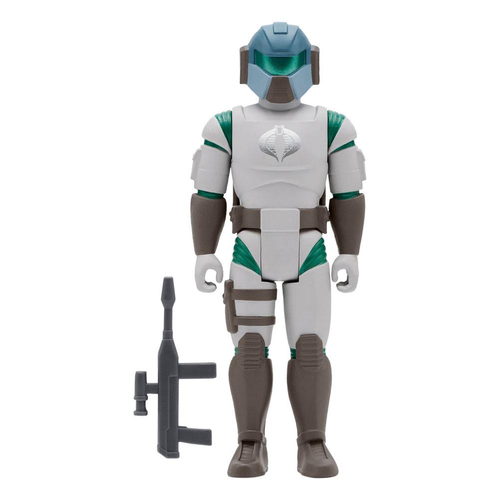 GI Joe ReAction Action Figure Cobra Shocktrooper Officer Rifle A Wave 2 10cm