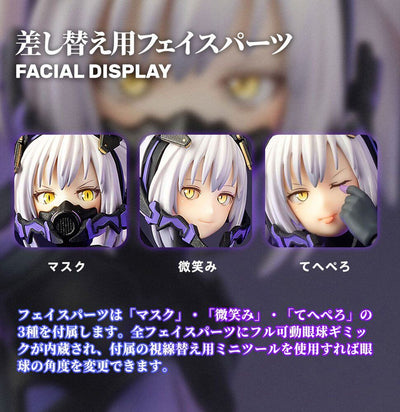 GN Project Action Figure 1/12 BEE-04R Argidae Girl Ruririn 17cm - Action Figures - Snail Shell - Hobby Figures UK
