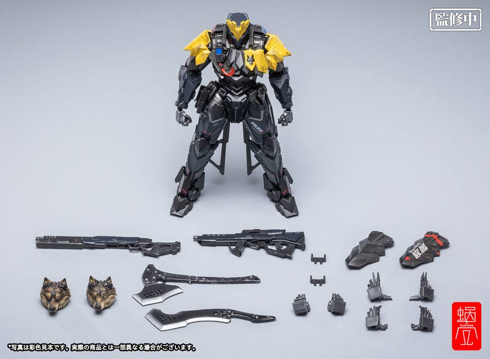 GN Project Action Figure 1/12 Heavy Armor Tiwaz Commander Type 18cm - Action Figures - Snail Shell - Hobby Figures UK