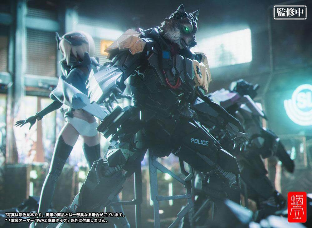 GN Project Action Figure 1/12 Heavy Armor Tiwaz Commander Type 18cm - Action Figures - Snail Shell - Hobby Figures UK