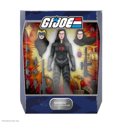 G.I. Joe Ultimates Action Figure Baroness (Black Suit) 18cm - Action Figures - Super7 - Hobby Figures UK