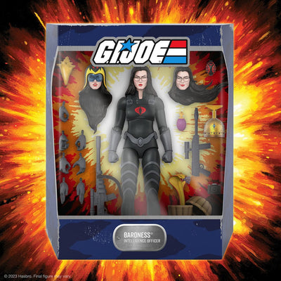 G.I. Joe Ultimates Action Figure Baroness (Black Suit) 18cm - Action Figures - Super7 - Hobby Figures UK