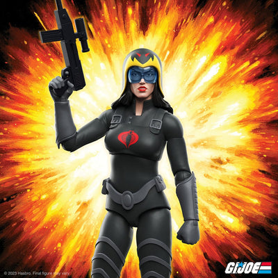 G.I. Joe Ultimates Action Figure Baroness (Black Suit) 18cm - Action Figures - Super7 - Hobby Figures UK