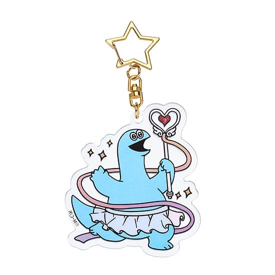 Gal & Dino GoodSmile Moment Keychain Glow-in-the-Dark Rhythmic Gymnastics 8cm - Mini Figures - Good Smile Company - Hobby Figures UK