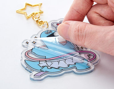 Gal & Dino GoodSmile Moment Keychain Glow-in-the-Dark Rhythmic Gymnastics 8cm - Mini Figures - Good Smile Company - Hobby Figures UK