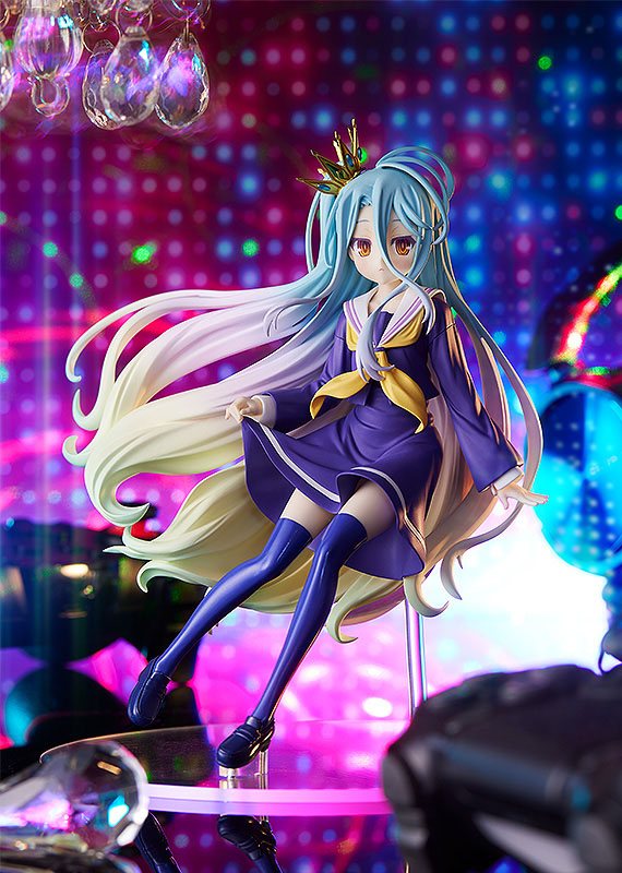 No Game No Life Pop Up Parade PVC Statue Shiro Crown Ver. 16cm - Scale Statue - Good Smile Company - Hobby Figures UK