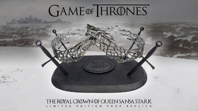 Game of Thrones 1/1 Prop Replica The Royal Crown Of Queen Sansa Stark Limited Edition 25cm - Scale Statue - Factory Entertainment - Hobby Figures UK