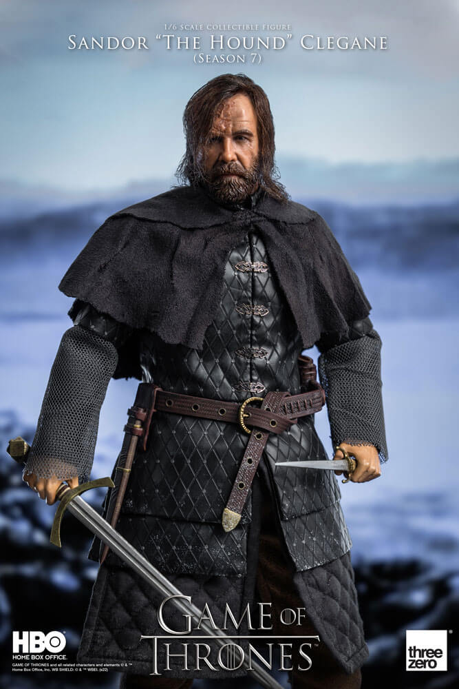 Game of Thrones Action Figure 1/6 Sandor The Hound Clegane (Season 7) 33cm - Action Figures - Threezero - Hobby Figures UK