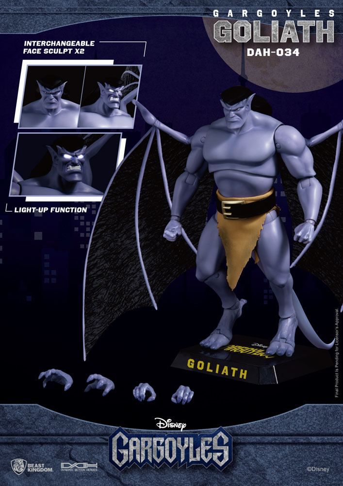 Gargoyles Dynamic 8ction Heroes Action Figure 1/9 Goliath 21cm - Action Figures - Beast Kingdom Toys - Hobby Figures UK