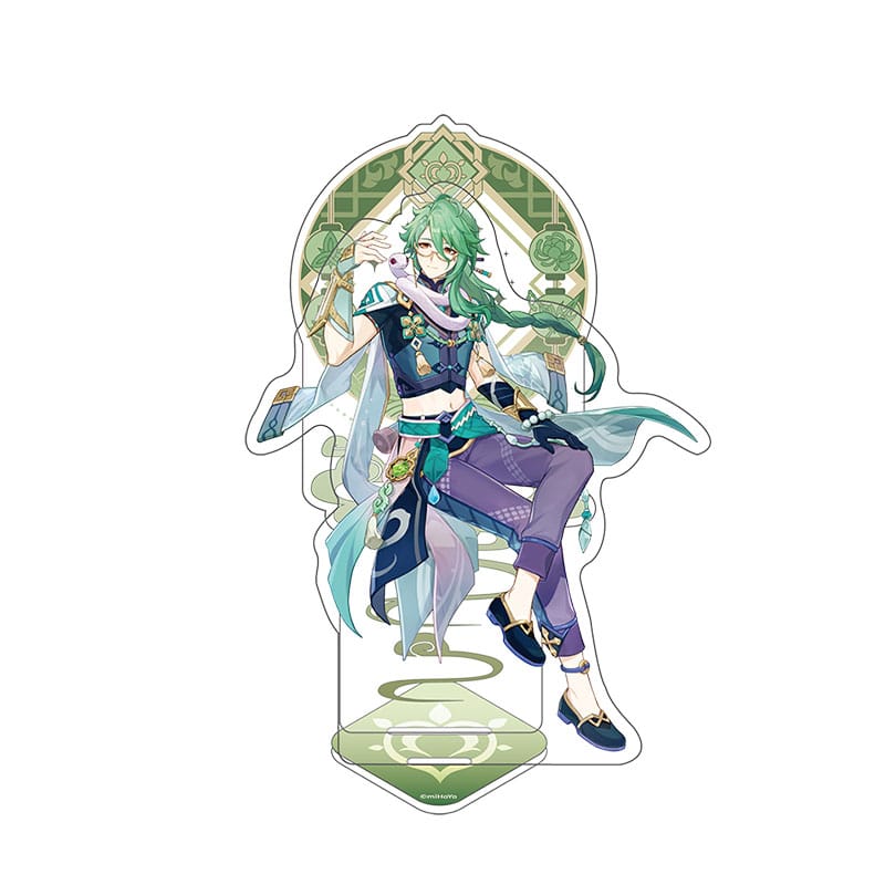 Genshin Impact Liyue Theme Series Character Acryl Figure: Baizhu 14cm - Mini Figures - MiHoYo - Hobby Figures UK
