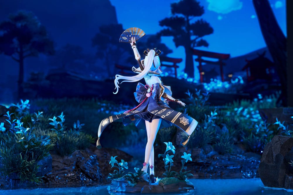 Genshin Impact PVC Statue 1/7 Kamisato Ayaka Flawless Radiance Ver. 29cm - Scale Statue - APEX - Hobby Figures UK