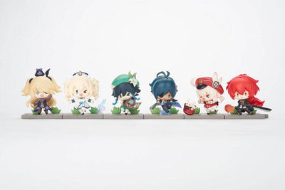 Genshin Impact Battle Scene Series Trading Figure 6-Pack Mondstadt Edition 5cm - Mini Figures - MiHoYo - Hobby Figures UK