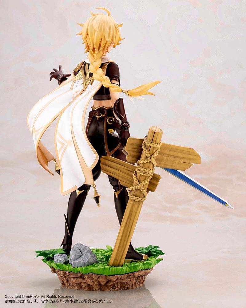 Genshin Impact Statue 1/7 Aether Bonus Edition 27cm - Scale Statue - Kotobukiya - Hobby Figures UK