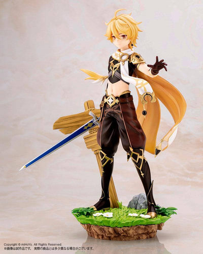 Genshin Impact Statue 1/7 Aether Bonus Edition 27cm - Scale Statue - Kotobukiya - Hobby Figures UK