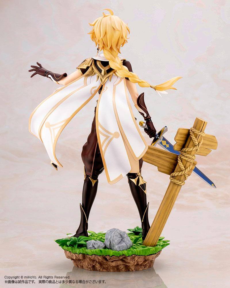 Genshin Impact Statue 1/7 Aether Bonus Edition 27cm - Scale Statue - Kotobukiya - Hobby Figures UK
