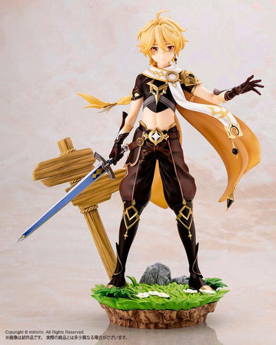 Genshin Impact Statue 1/7 Aether Bonus Edition 27cm - Scale Statue - Kotobukiya - Hobby Figures UK