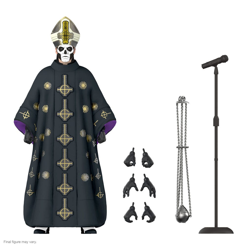 Ghost Ultimates Action Figure Papa Emeritus III 18cm - Action Figures - Super7 - Hobby Figures UK