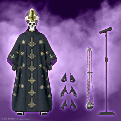 Ghost Ultimates Action Figure Papa Emeritus III 18cm - Action Figures - Super7 - Hobby Figures UK