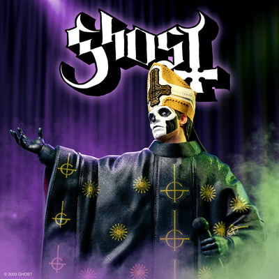 Ghost Ultimates Action Figure Papa Emeritus III 18cm - Action Figures - Super7 - Hobby Figures UK