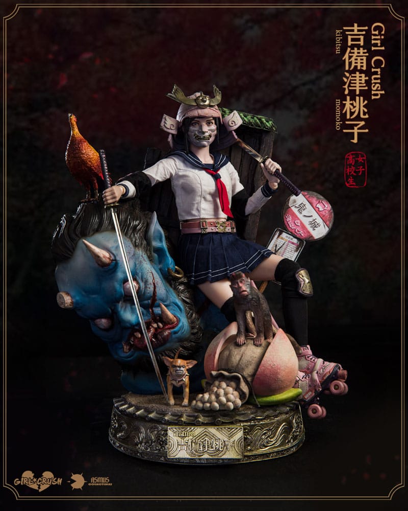 Girl Crush Action Figure 1/6 Kibitsu Momoko 30cm - Action Figures - Asmus Collectible Toys - Hobby Figures UK