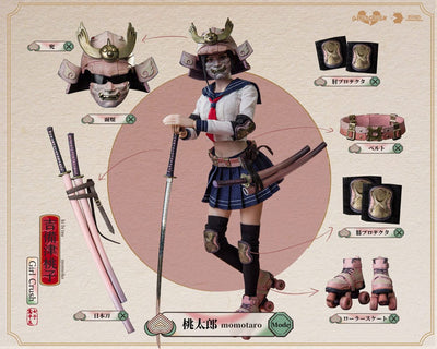 Girl Crush Action Figure 1/6 Kibitsu Momoko 30cm - Action Figures - Asmus Collectible Toys - Hobby Figures UK