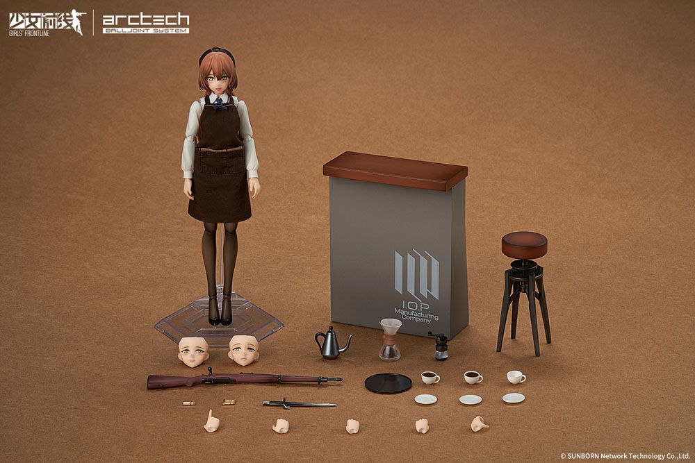Girls Frontline Arctech Action Figure 1/7 Springfield Aromatic Silence Ver. 22cm - Action Figures - APEX - Hobby Figures UK