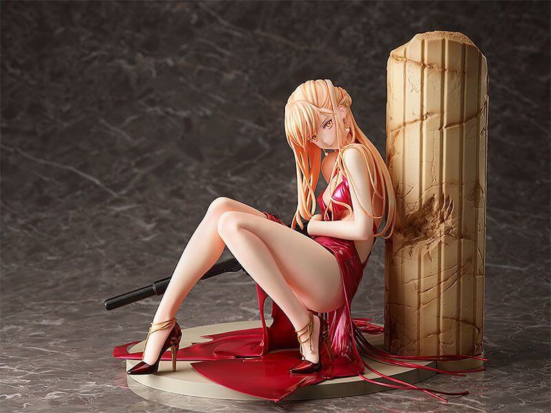 Girls Frontline PVC Statue 1/4 OTs-14 Groza: Dinner Dictator Heavy Damage Ver. 21cm - Scale Statue - FREEing - Hobby Figures UK