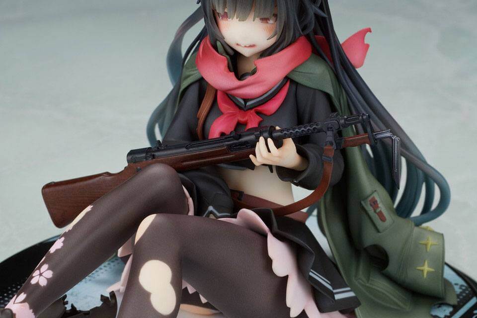 Girls Frontline PVC Statue 1/7 Type 100 Heavy Damage Ver. 11cm - Scale Statue - Wanderer - Hobby Figures UK
