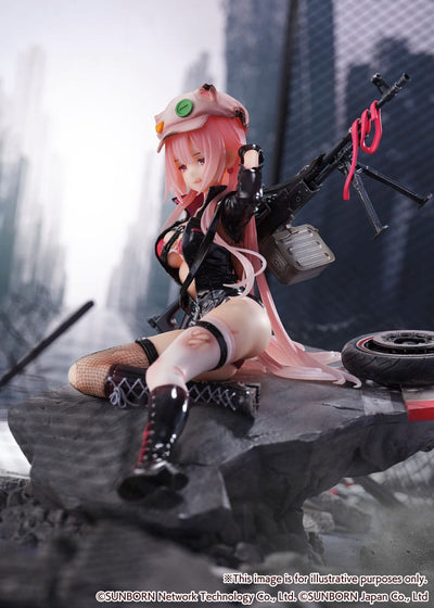 Girls' Frontline SHIBUYA SCRAMBLE FIGURE PVC Statue 1/7 UKM-2000 Gale Lightning -Wounded Ver.- 20cm - Scale Statue - eStream - Hobby Figures UK